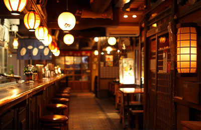 居酒屋内観