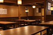 居酒屋内観